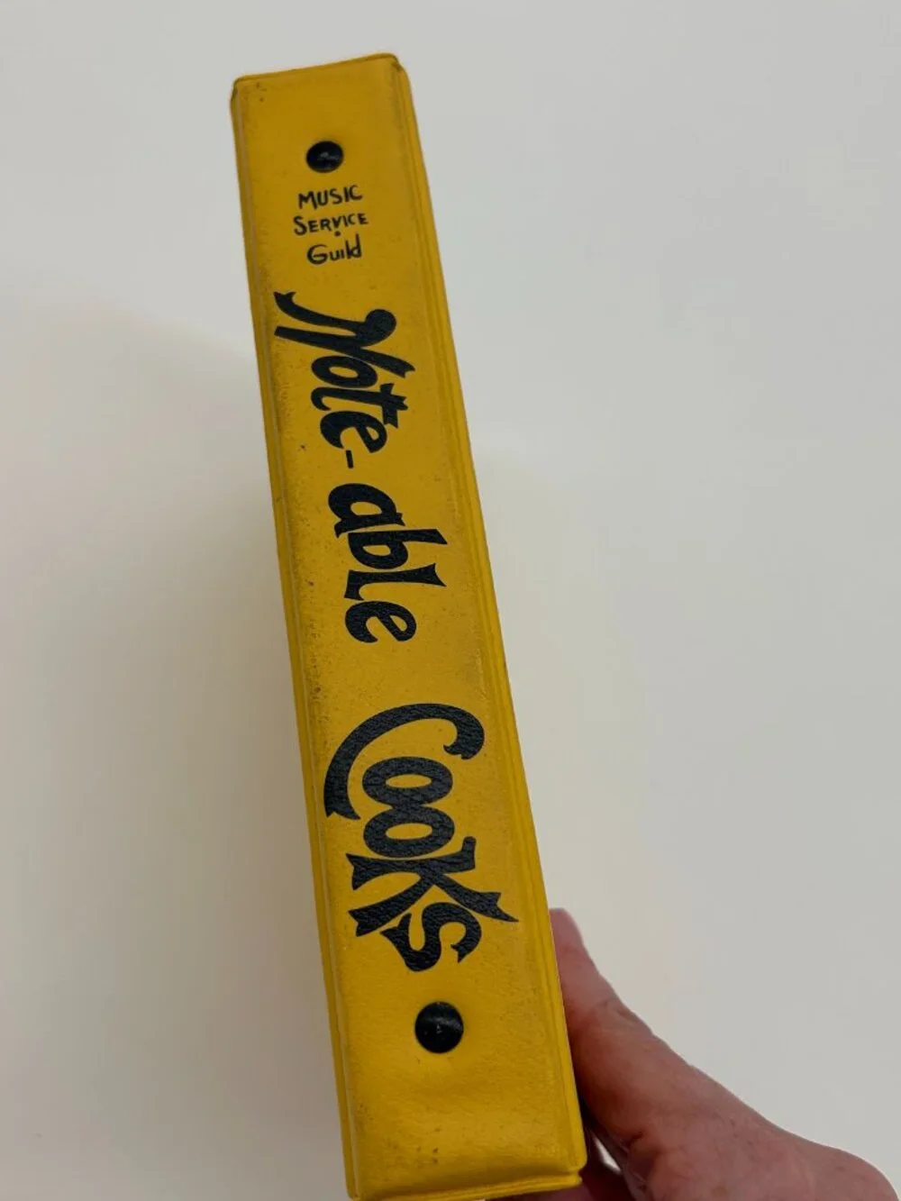 Note-able Cooks Cookbook - Music Service Guild - KSU Kansas - Vintage Recipes
